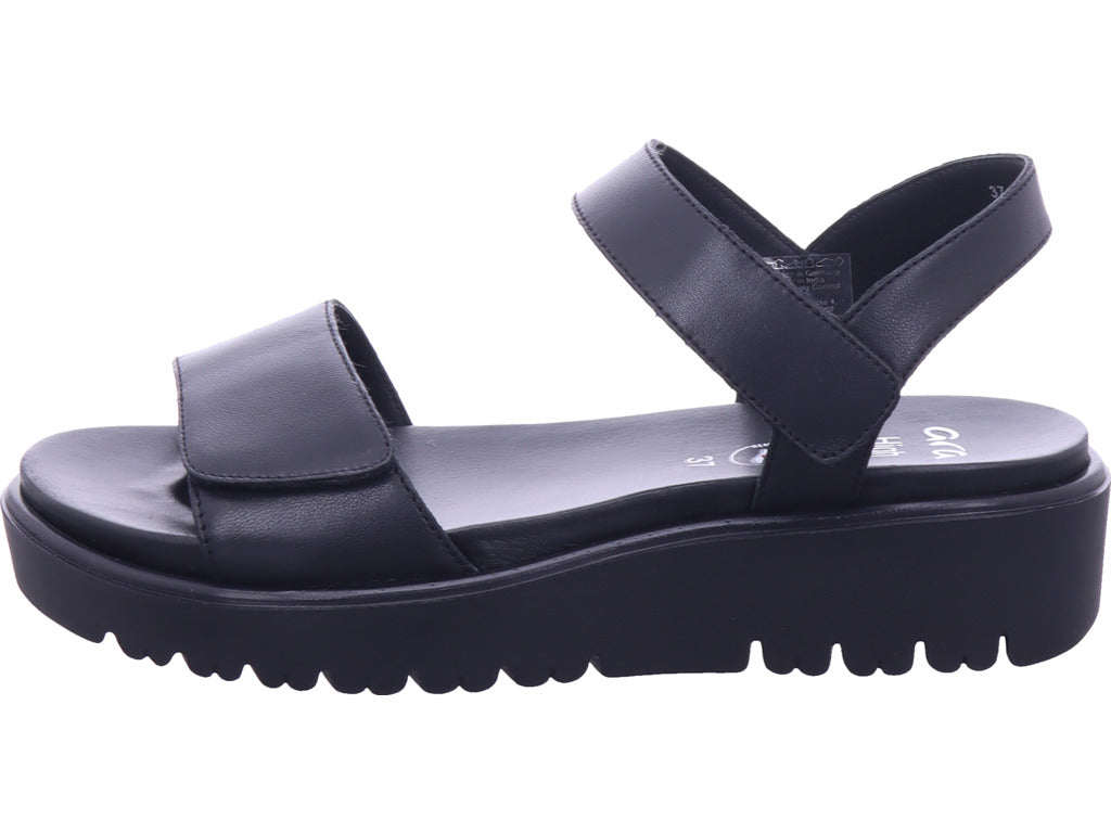Ara Damen Pantolette Bilbao in schwarz