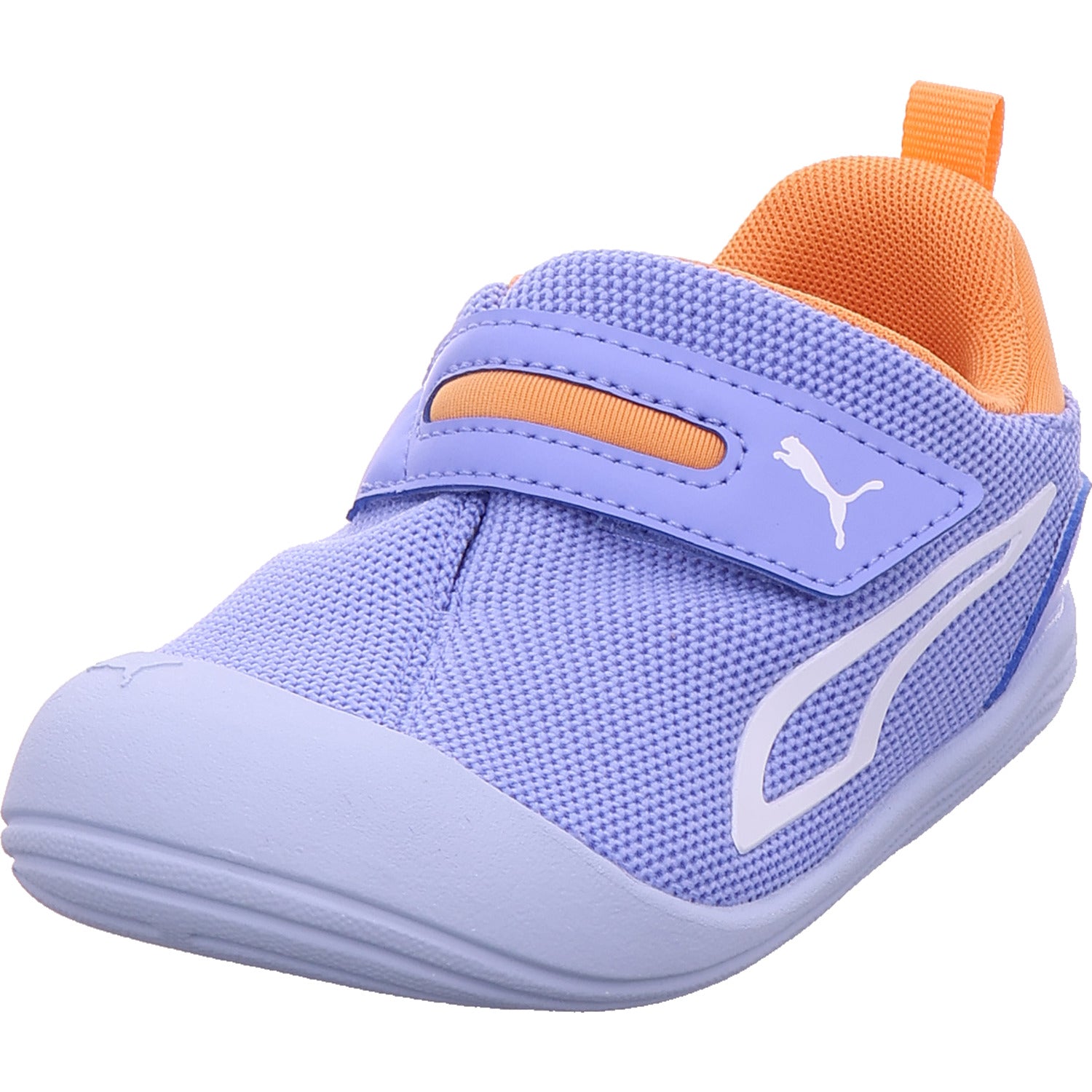 Chlapecké nízké boty Puma Kitten Mesh V Inf v modré barvě