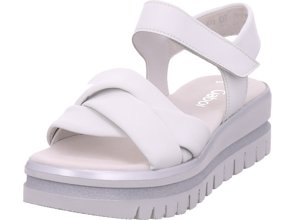Gabor Damen Sandalette  in weiß