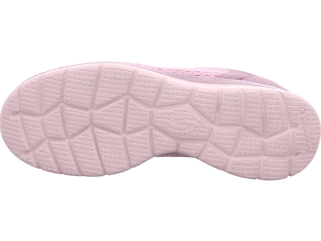 SKECHERS Dámská sportovní obuv Engineered Mesh Lace-Up W/ Mem v červené barvě