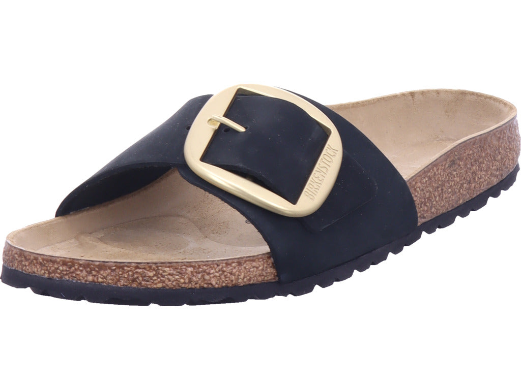 Birkenstock Madrid Big Buckle in black