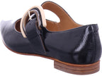 Pertini Damen Ballerina  in schwarz