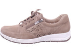 Caprice Damen Sneaker Women Lace-Up in beige