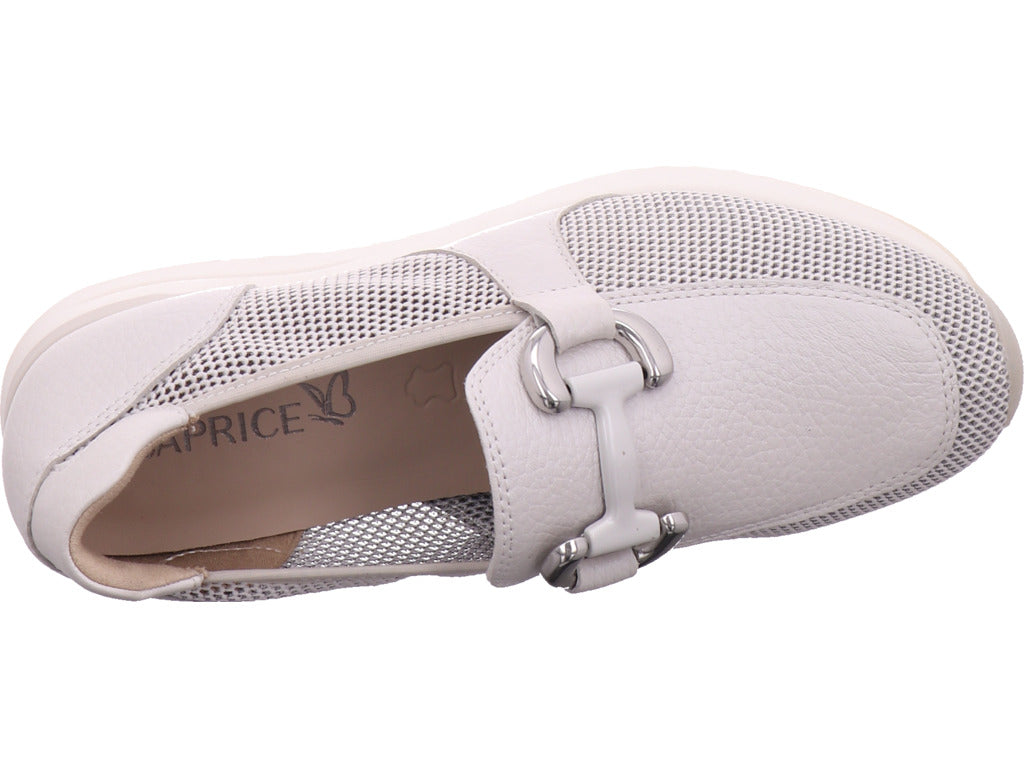 Caprice Damen Slipper Women Slip-On in beige