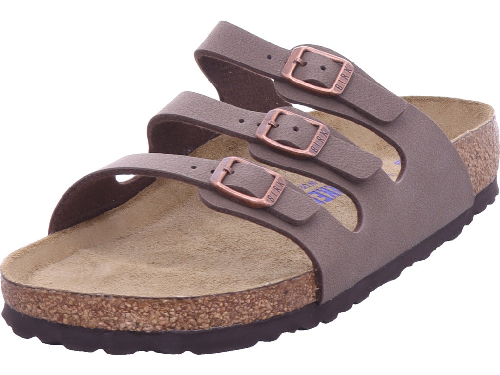 Birkenstock Damen  Florida Soft Footbed in braun