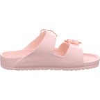 Birkenstock Girls' Arizona Flower Eva Mule in Rose
