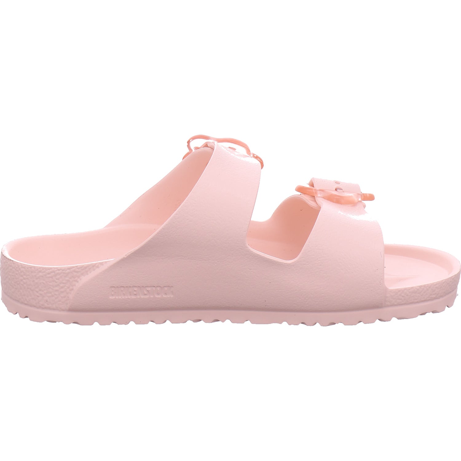 Birkenstock Girls' Arizona Flower Eva Mule in Rose