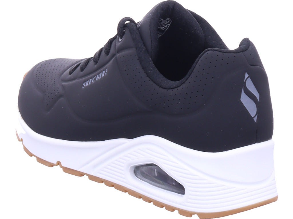 SKECHERS Women's Uno Stand 0 Sneakers in Black