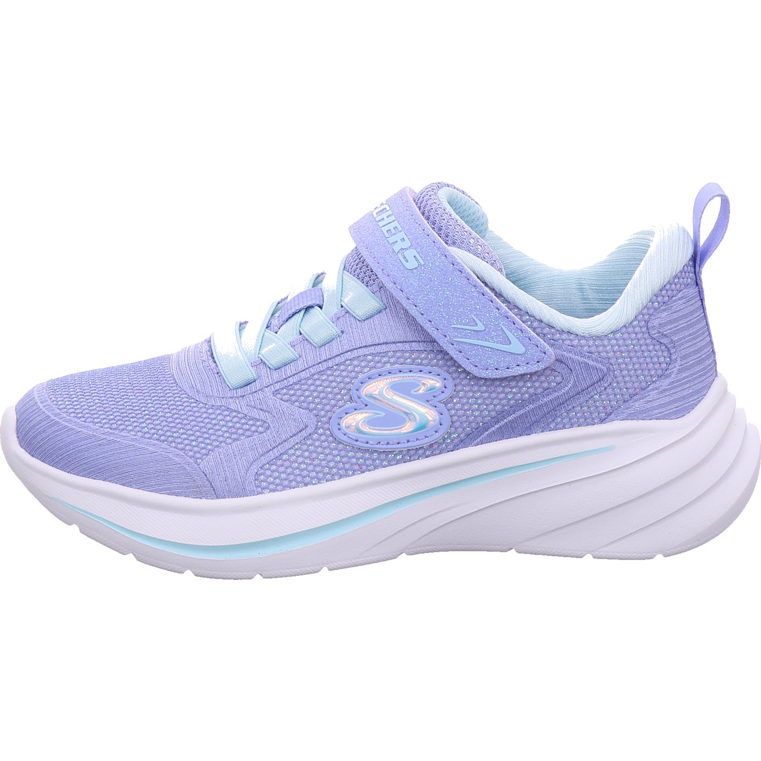 SKECHERS dívčí sportovní obuv Peri Wave ve fialové