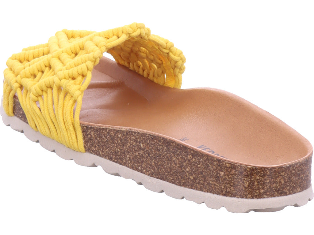 Verbenas Damen Pantolette  in gelb