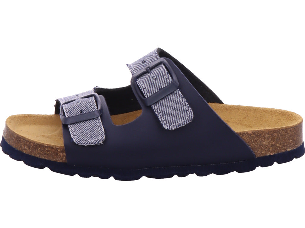 Canadian John Junior Slipper in blue