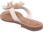 Lazamani Damen Pantolette  in weiß