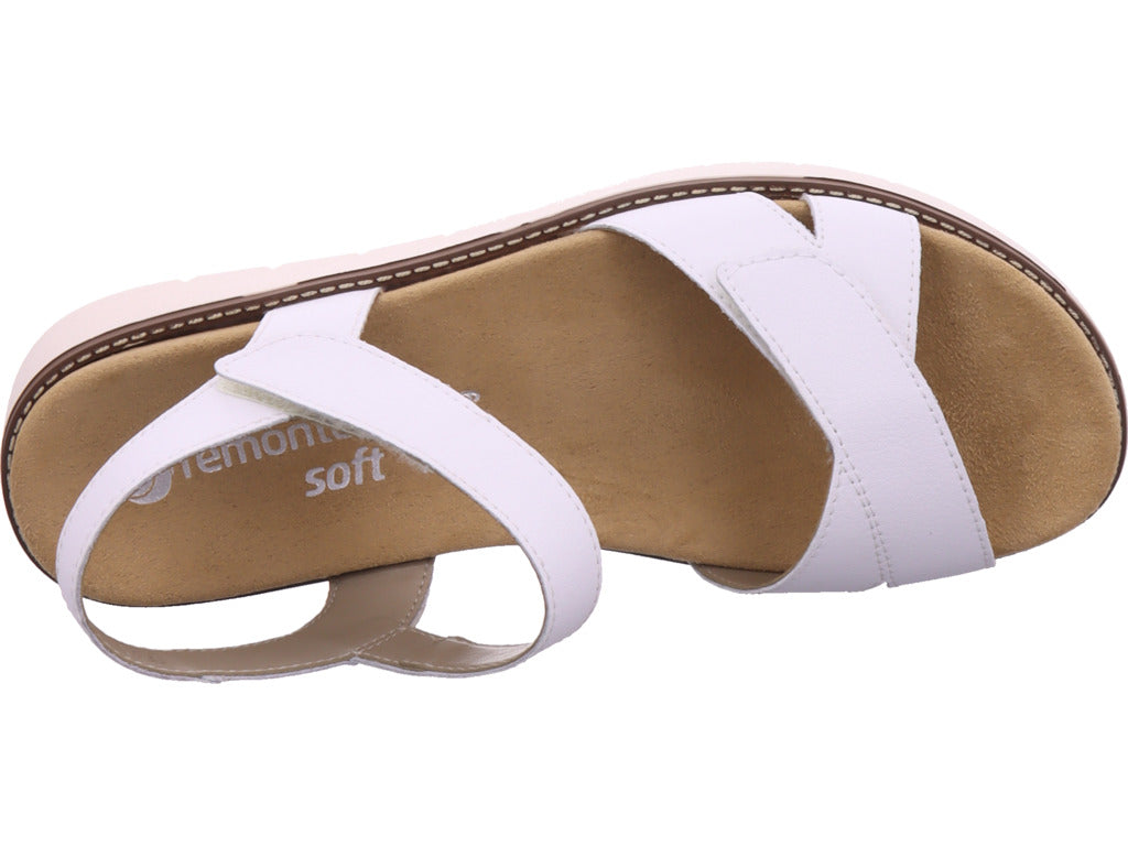 Remonte Damen Sandalette Remonte Sandale in weiß