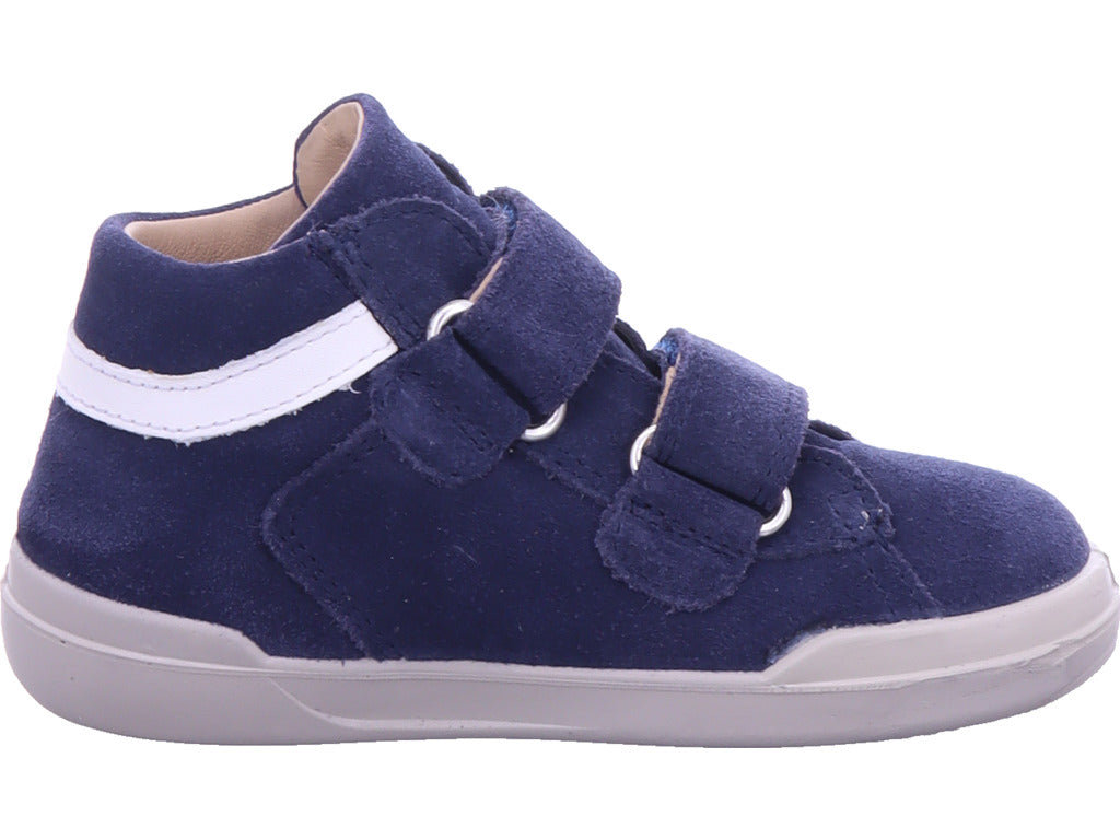 Superfit Jungen Halbschuh Halbschuh Leder \ Superfree in blau