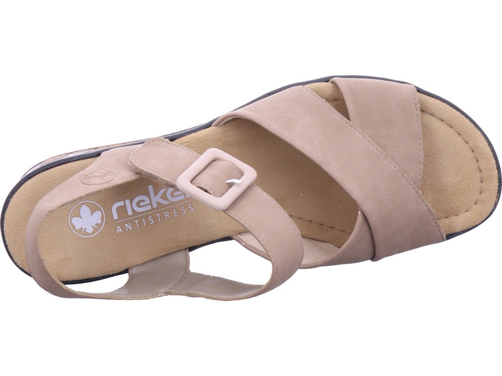 Rieker Damen  Fsk Damen Sandalen in beige