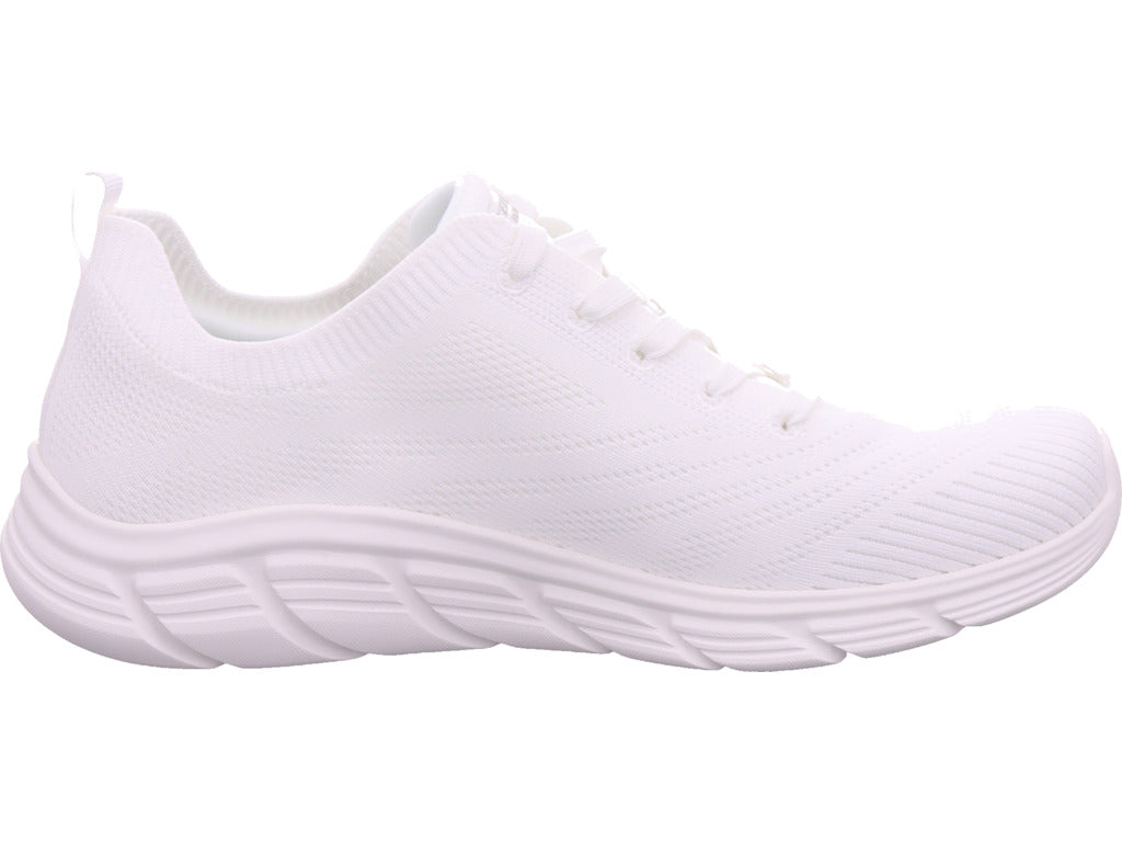 Dámské nazouvací tenisky SKECHERS v bílé barvě