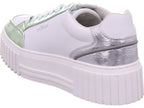 s.Oliver women's sneakers in white