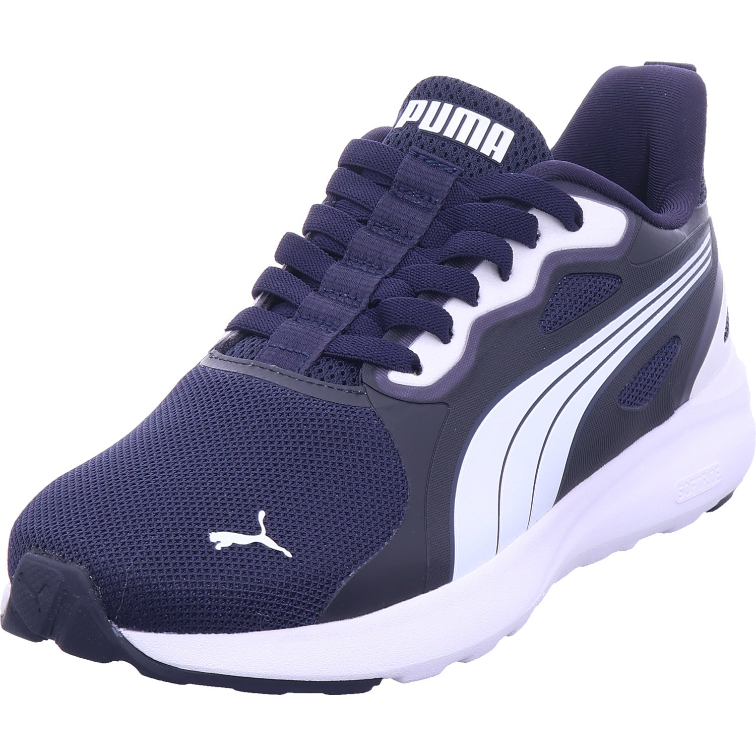 Puma Herren Sneaker Softride Cosmic St Sliptech in blau