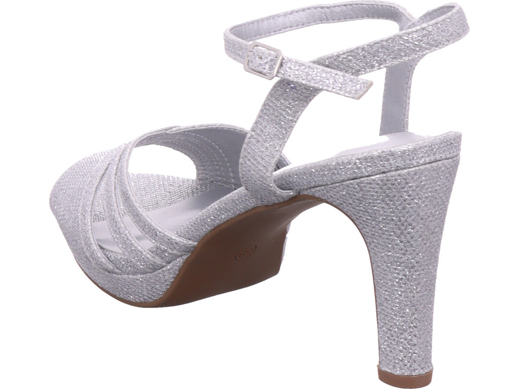 Idana women's sandals in silver