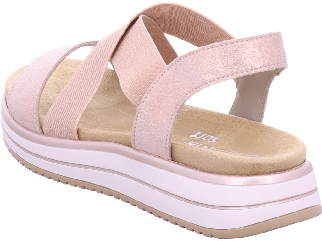 Remonte Damen Sandalette Remonte Sandale in rose