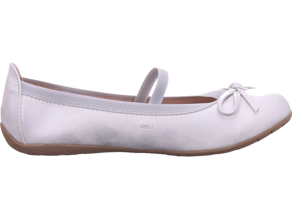 Planet Footwear Dívčí baleríny v bílé