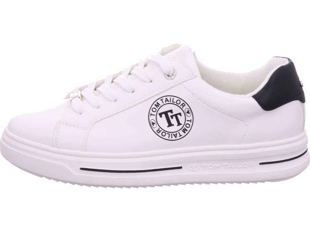 Tom Tailor women's sneakers in white