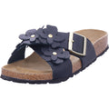 Birkenstock Damen Pantolette Siena Flower Embellishment in schwarz