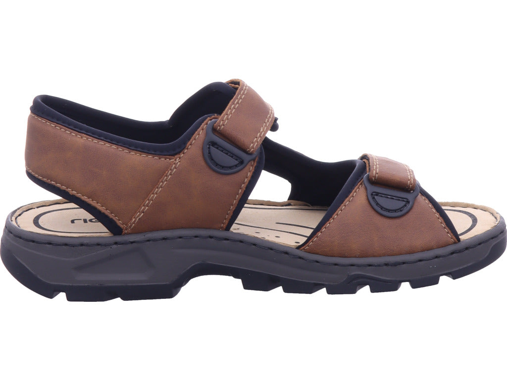 Rieker Herren Sandalette  in braun