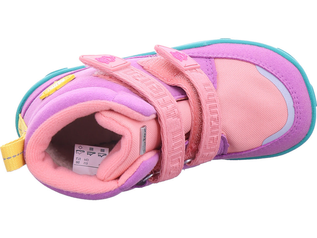 Affenzahn girls' Moonboot owl in pink
