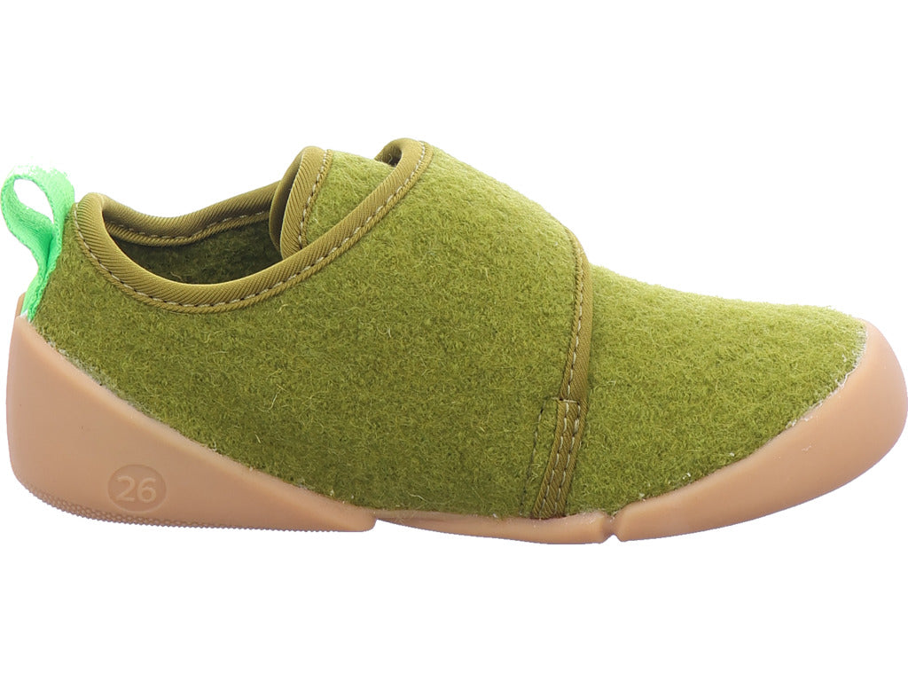 Superfit Unisex – dětská domácí obuv textilní \ Venti v zelené