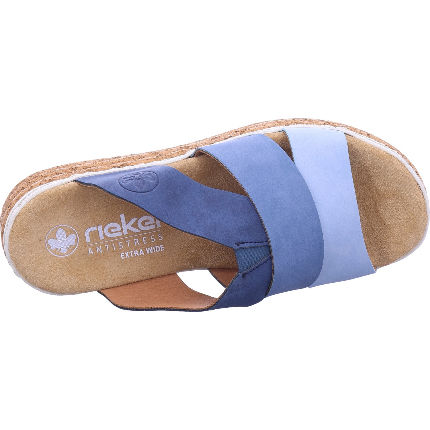Rieker Women's Mule in blue