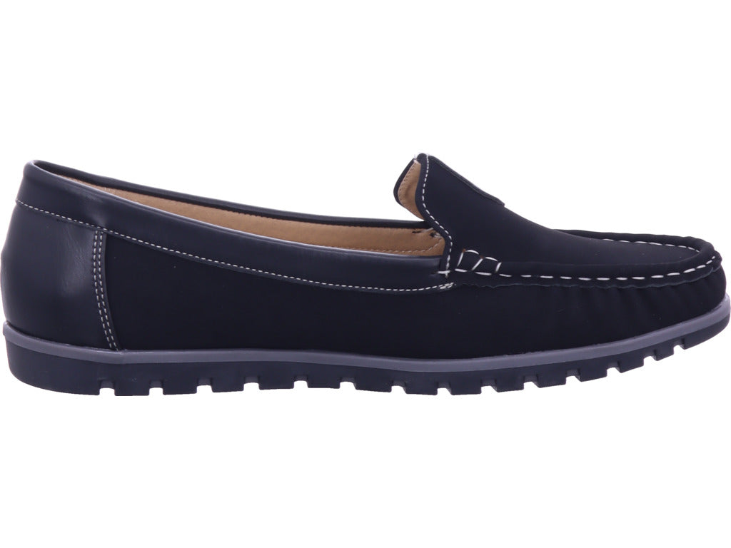 Shoe-world Women's Slippers in Black