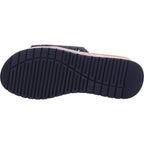 Marco Tozzi Damen Pantolette  in schwarz