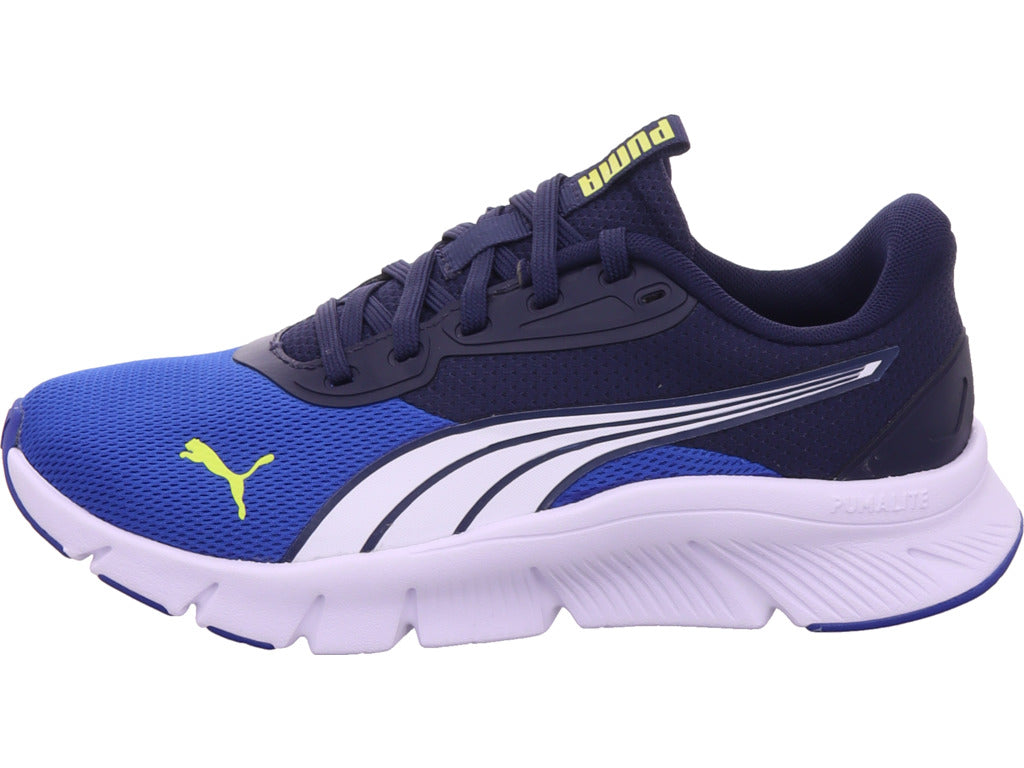 Puma chlapecké Flexfocus Lite Modern Jr v modré barvě