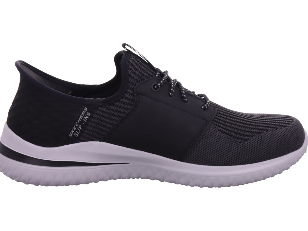 SKECHERS Men's Sneakers Delson in Black