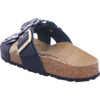 Birkenstock Women's Mule Siena Flower Embellishment in Black