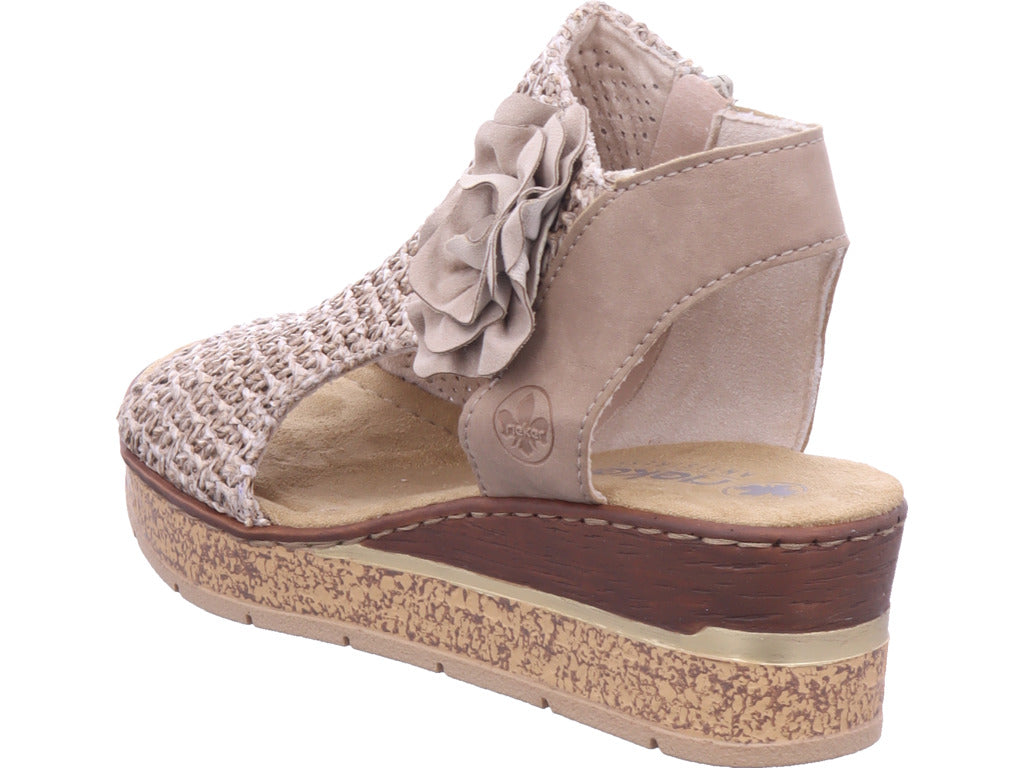 Rieker Women's Sandals in Beige