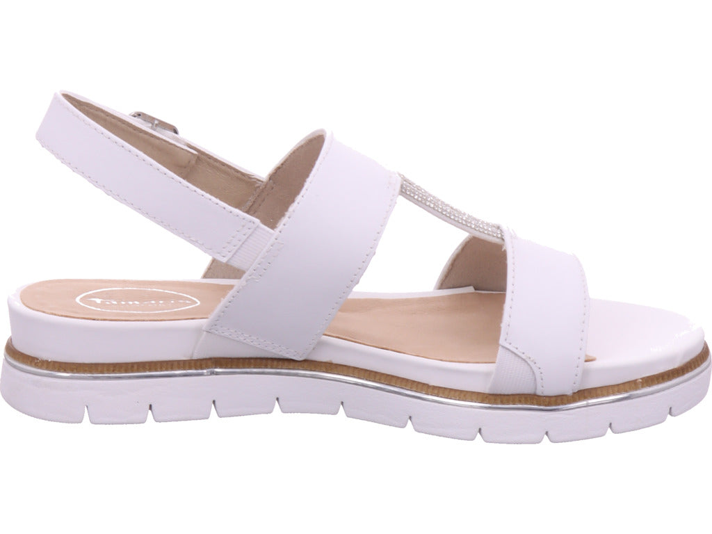 Tamaris Comfort Women's Sandal in White