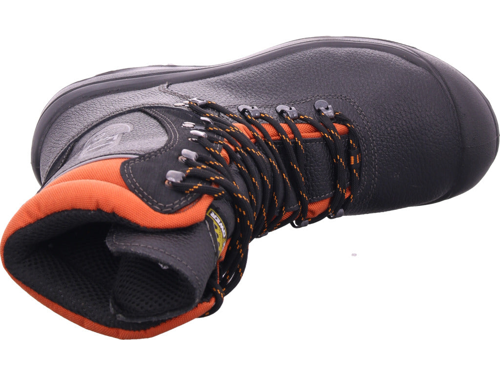 WorkPower Herren Arbeitsschuh Schnittschutz S3 Little Forest in schwarz