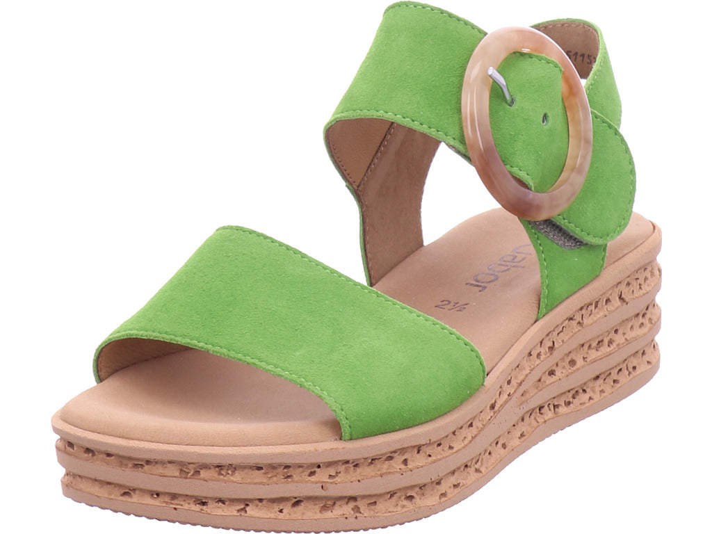 Gabor Damen Sandalette  in grün