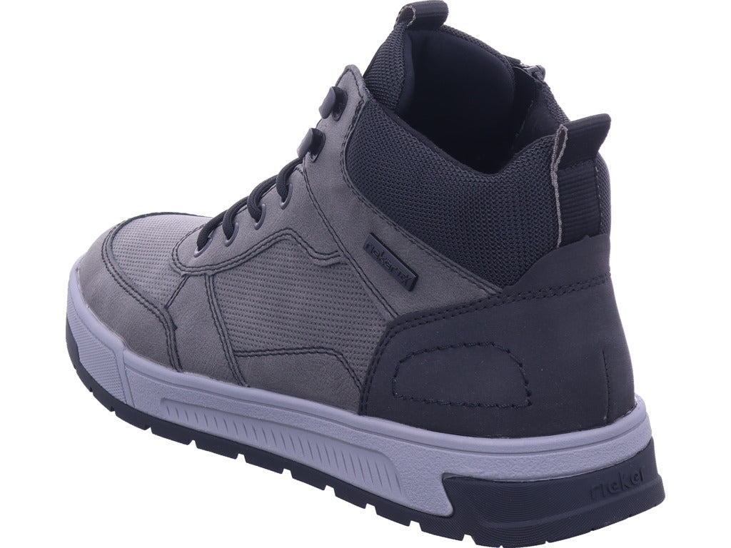 Rieker Herren Stiefel Hwk Herren Stiefel in grau