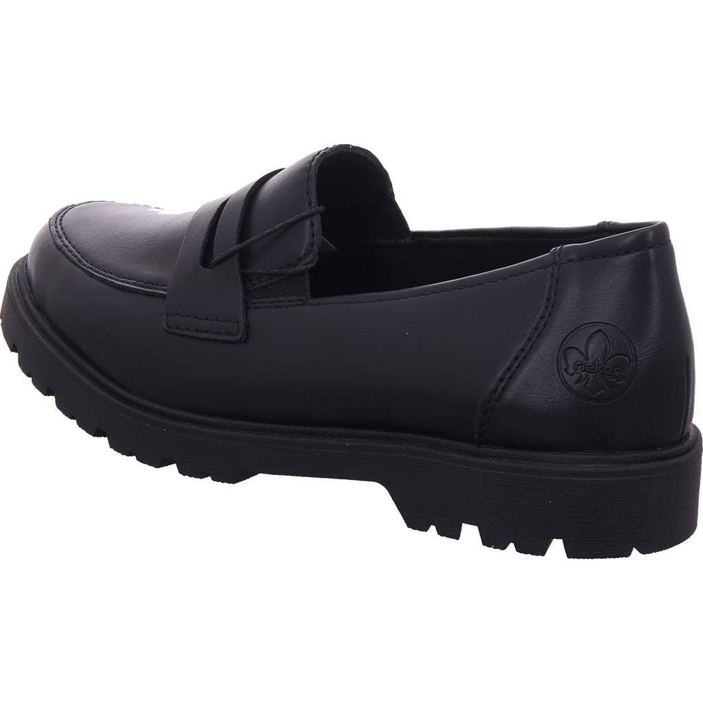 Rieker Damen Halbschuh  in schwarz