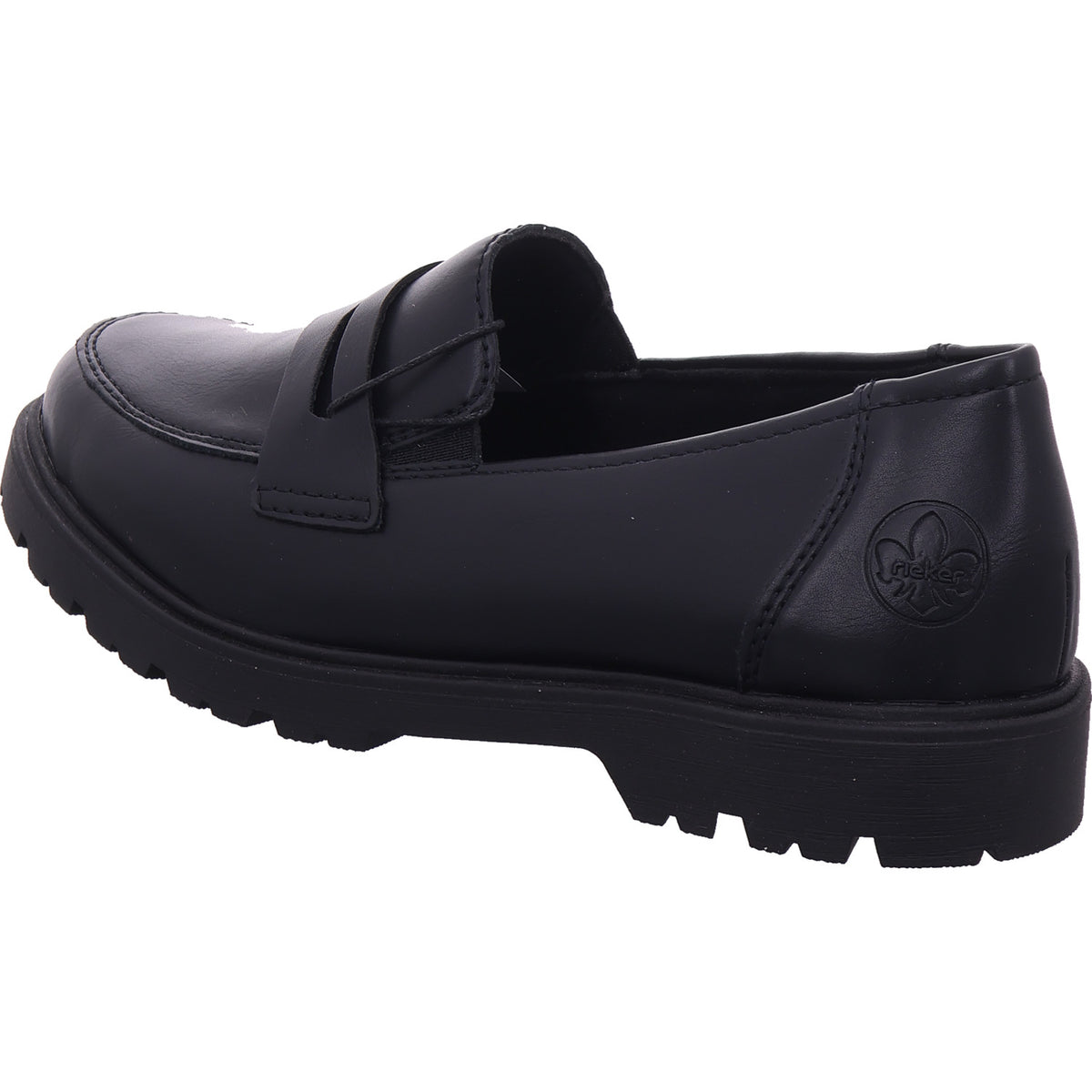 Rieker Damen Halbschuh  in schwarz