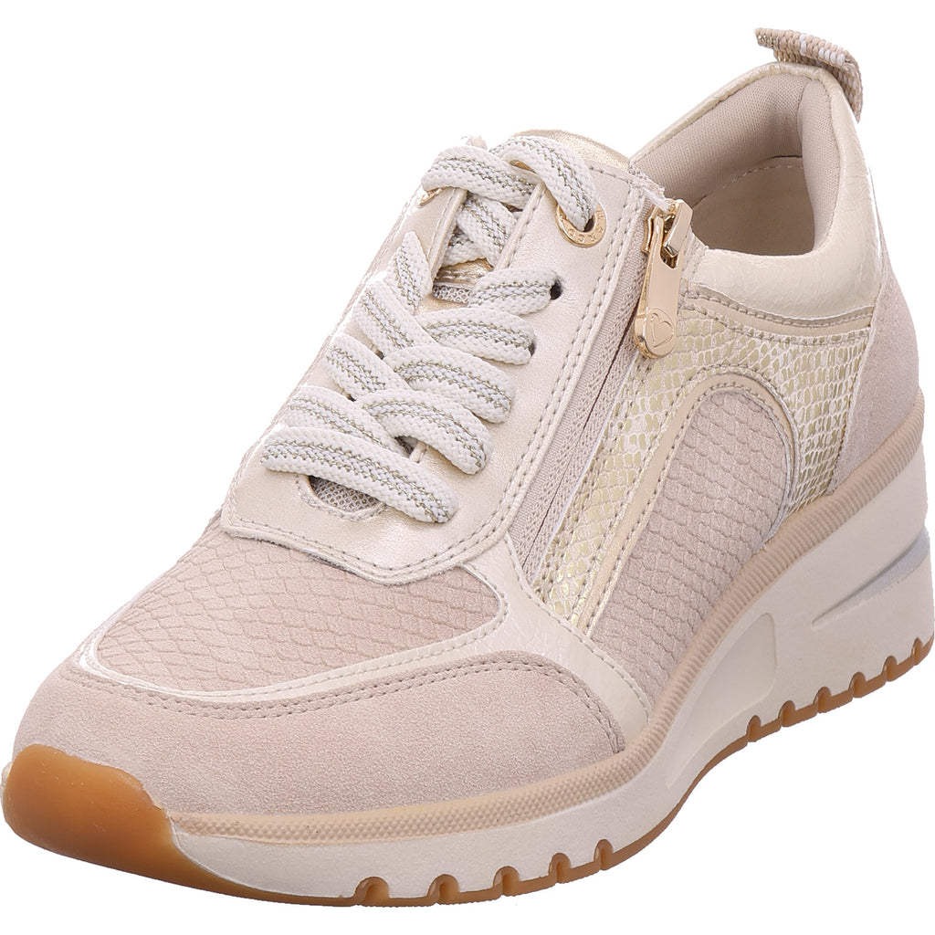 Marco Tozzi Damen Sneaker  in beige