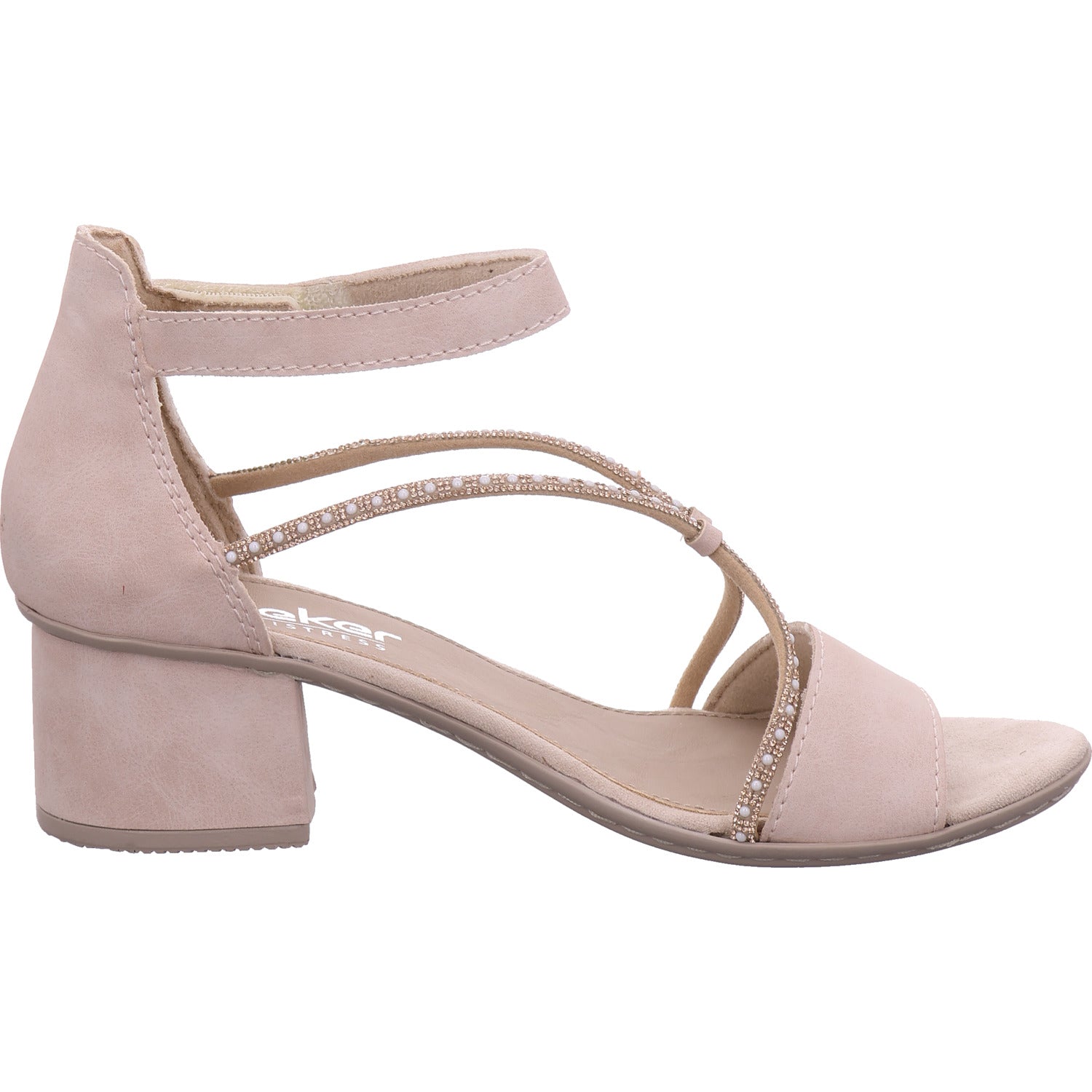 Rieker Damen Sandale  in rose