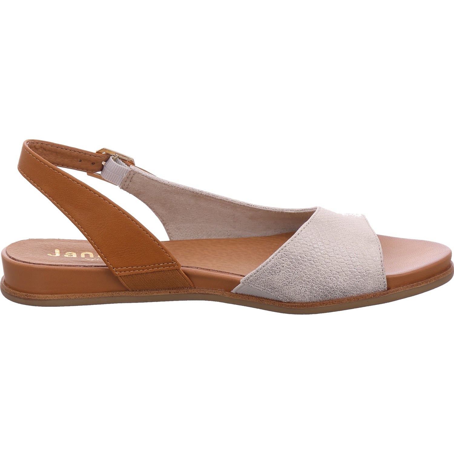 Jana Damen Sandale  in gold