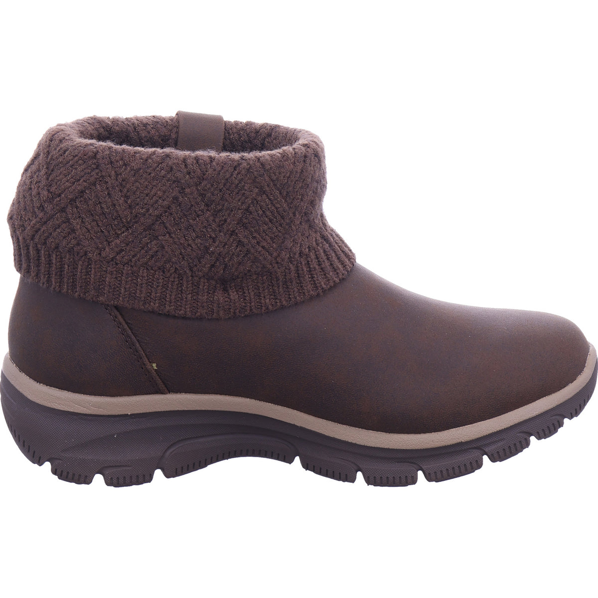 SKECHERS Damen Stiefelette Easy Going in braun
