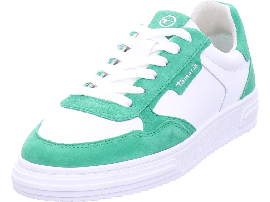 Tamaris Damen Sneaker Women Lace-Up in grün