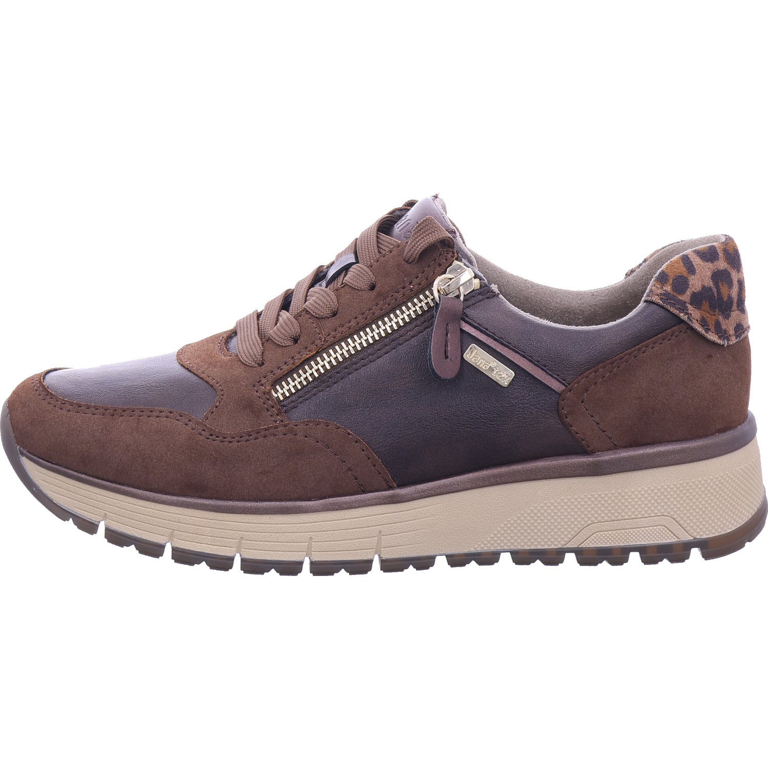 Jana Damen Sneaker  in braun