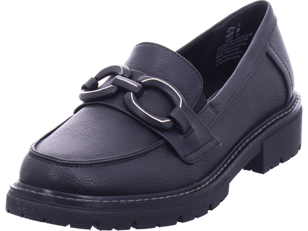 Jana Women's Slippers M2476342 in Black